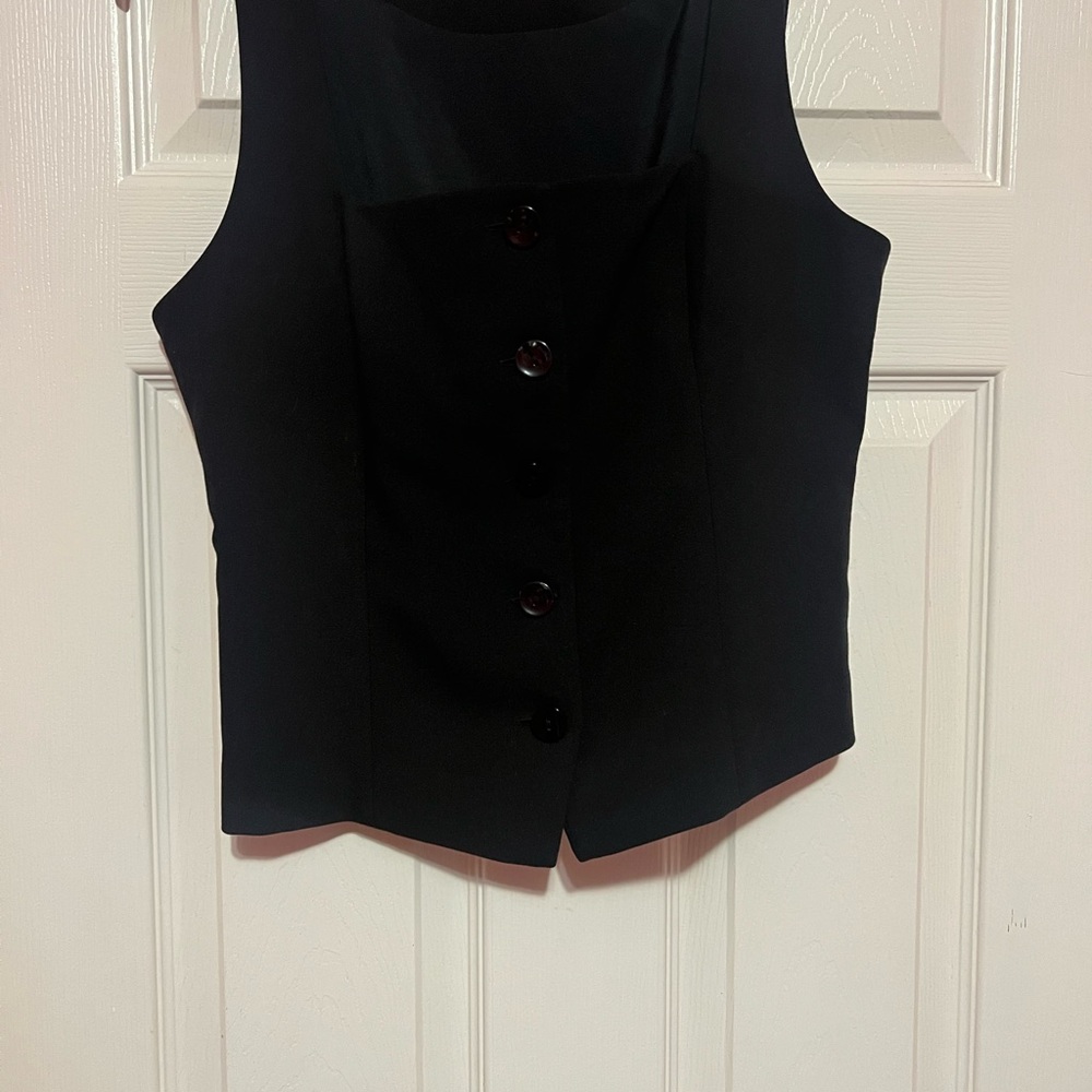 Abercrombie & Fitch Black Vest - Picture 3 of 5